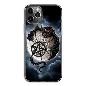 CaseCompany Volle maan: iPhone 11 Pro Transparant Hoesje