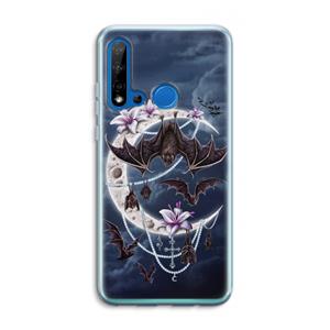 CaseCompany Vleermuizen Maan: Huawei P20 Lite (2019) Transparant Hoesje