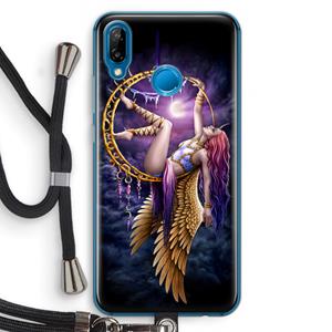 CaseCompany Aerial Angel: Huawei P20 Lite Transparant Hoesje met koord