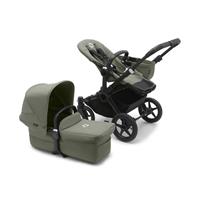 Bugaboo Donkey 5 Mono Kinderwagen 2 In 1 Black Forest Green