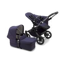 Bugaboo Donkey 5 Mono Kinderwagen 2 In 1 Graphite Dark Navy