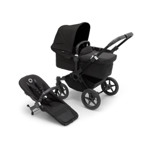 Bugaboo Donkey 5 Mono Kinderwagen 2 In 1 Black Midnight Black