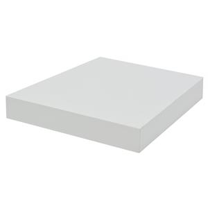 Duraline wandplank XL4 hoogglans wit 38mm 23,5x23,5cm