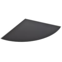 Duraline CSR  wandplank glas zwart 6mm 25x25cm