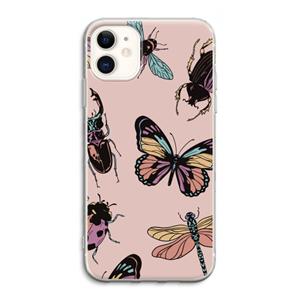 CaseCompany Tiny Bugs: iPhone 11 Transparant Hoesje