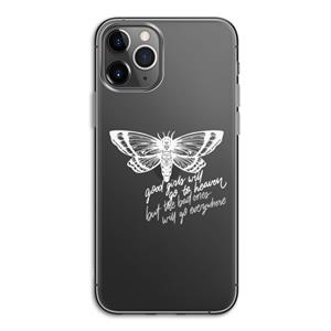 CaseCompany Good or bad: iPhone 11 Pro Transparant Hoesje