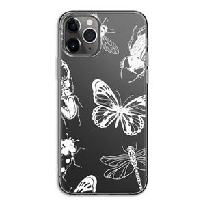 CaseCompany Tiny Bugs: iPhone 11 Pro Transparant Hoesje