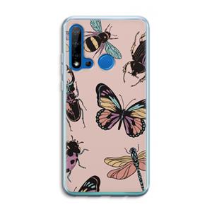 CaseCompany Tiny Bugs: Huawei P20 Lite (2019) Transparant Hoesje
