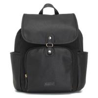 Babymel Luier rugzak Freddie Vegan Leather Black Convertible