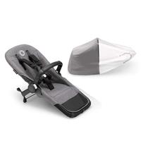 Bugaboo Donkey5 Duo Extension Set - Grey Melange