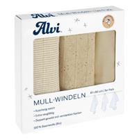 Alvi Â Gaasluiers 3-pack Starfant 80 x 80 cm