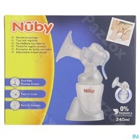 Nuby - Manual breast pump - 240 ml (NV01001)