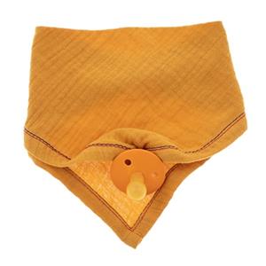 Hi Little One Bandana-slabbettje en Fopspeenhanger