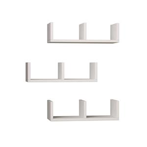 | Set van 3 wandplanken Adrina