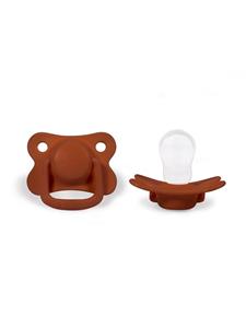 Filibabba Pacifiers 2-pack - Rust +6 months