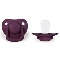 FILIBABBA Schnuller 0-6 Monate Plum, 2 StÃ¼ck