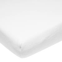 Hoeslaken Co-sleeper Meyco Molton Stretch Wit 2st 50x90