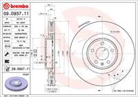 Remschijf BREMBO, Remschijftype: Gespleten, u.a. für Porsche