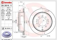 lexus Remschijf 09D61811