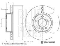 Volkswagen Remschijf ADBP430092