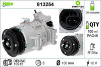Compressor, airconditioning VALEO 813254