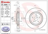 lexus Remschijf 09D98811