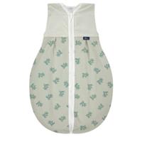 Alvi Kugelschlafsack Molton Organic Cotton Teddy 1961 grün-kombi Gr. 80
