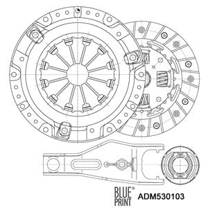 mazda Koppelingsset ADM530103