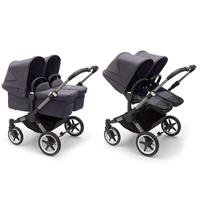 Bugaboo Donkey5 Compleet - Graphite/Stormy Blue/Stormy Blue Twin