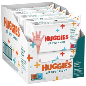 Huggies billendoekjes - All Over Clean - 10 x 56 stuks