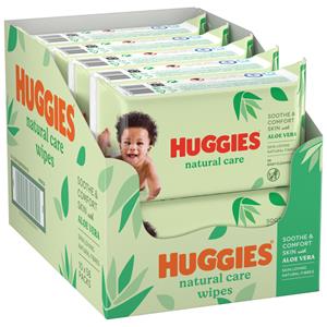 Huggies billendoekjes - Natural Care - 10 x 56 stuks