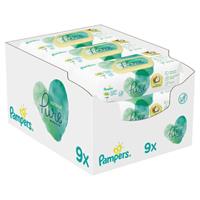 Pampers Pure Coconut babydoekjes - 9 x 42 doekjes