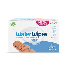 WaterWipes babydoekjes 12x60 stuks