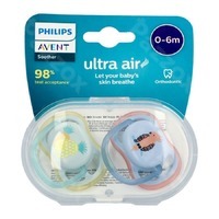 Philips Avent Ultra Air 0-6 mnd 2-pack