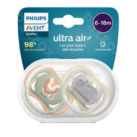 Philips Avent Ultra Air 6-18 mnd 2-pack