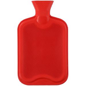 Massamarkt Warmwaterkruik 2 liter grijs of rood