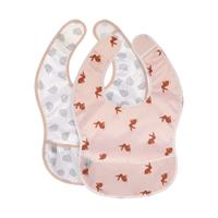 Lässig Lightweight Bib 2 pcs assorted