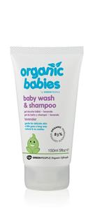 Green People Organic babies wash & shampoo lavender