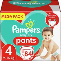 Einweg-windeln Pampers Baby-dry 4 (84 Uds)