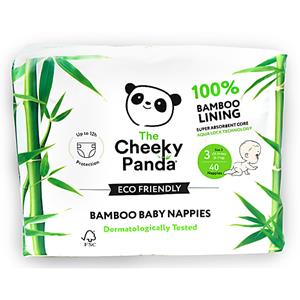 The Cheeky Panda Cheeky Panda Bamboe Baby Luiers Maat 3 6-11 kg