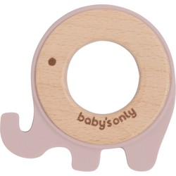 Baby's Only Olifant Bijtring Oud Roze