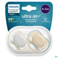 Philips Avent Ultra Air 0-6 mnd 2-pack