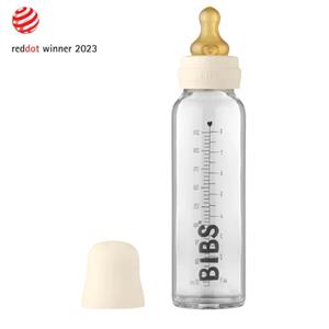 BIBS Babyflessen Compleet Set 225 ml, Ivoor