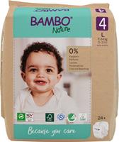 Bambo Nature Windeln - Maxi - Größe 4 - Packung mit 24