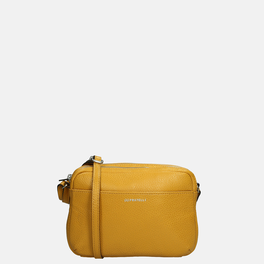 Gigi Fratelli Romance crossbody tas yellow gold