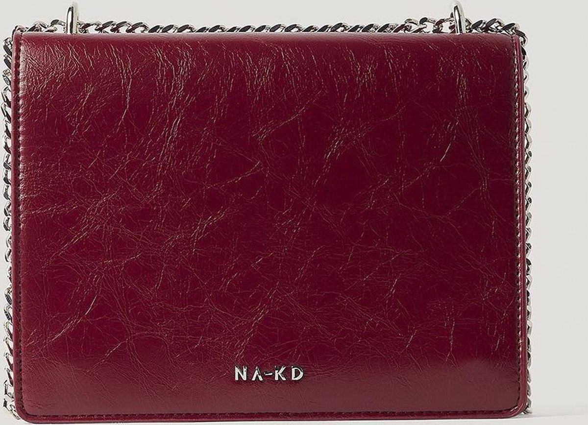 NA-KD Patent Chain Vrouwen Tas