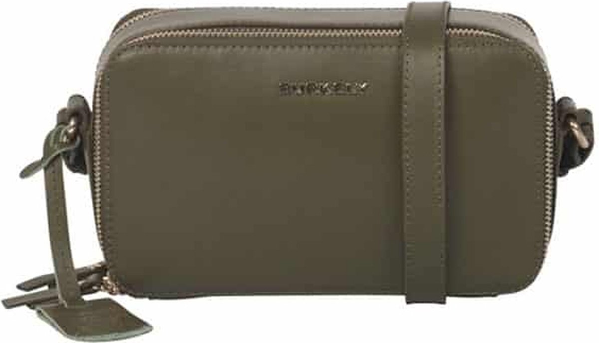 Burkely PARISIAN PAIGE CROSSOVER BOX Dames Crossbodytas - Groen