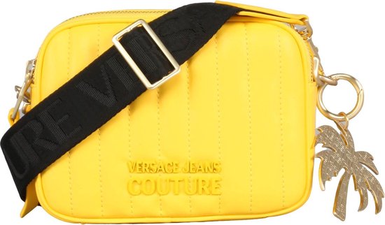 Versace Linea Q Dis. 6 Dames Crossbodytas - Geel
