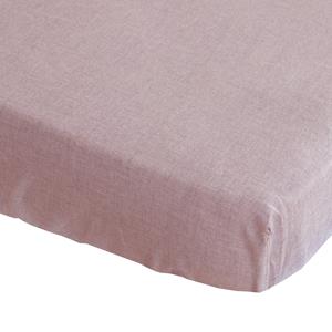 Bink Bedding Bo Hoeslaken Oudroze 40 x 80 cm