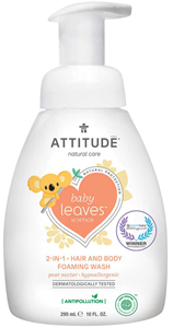 Attitude Baby Leaves 2-in-1 Hair & Body Foaming Wash